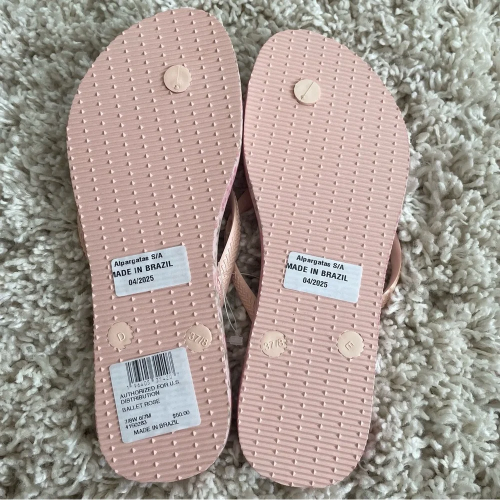 LOVESHACKFANCY Havaianas Flip Flops Sandals Heirloom - Picture 9 of 9